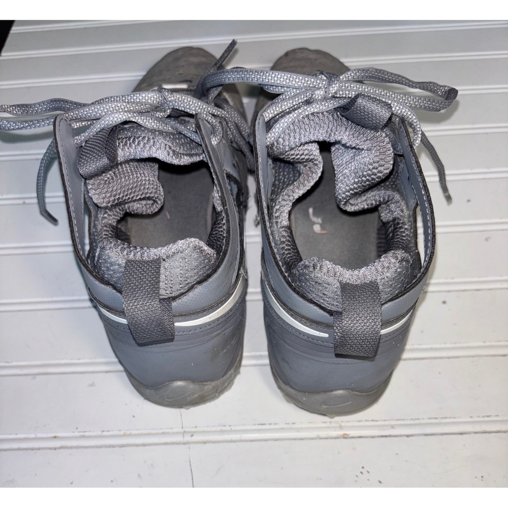 Nike Alpha Huarache Keystone Mid Baseball Cleats Grey Silver Mens 11.5 - Picture 6 of 8
